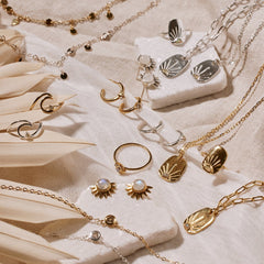 Sunshine Tag Chain Necklace