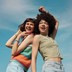 Rainbow Stretch Bracelet Set of 8