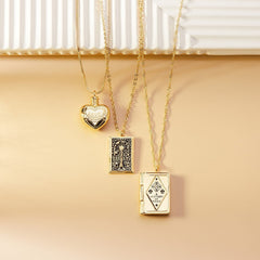 Book of Magic Pendant Necklace