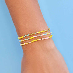 Sunset Beach Stretch Bracelet Set of 3