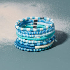 Shark Week Stretch Bracelet Set of 8