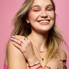 Puffy Heart Pendant Necklace