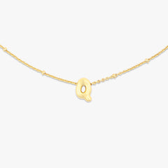 Alphabet Satellite Chain Choker