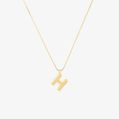 Initial Pendant Necklace