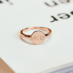 Engravable Signet Ring