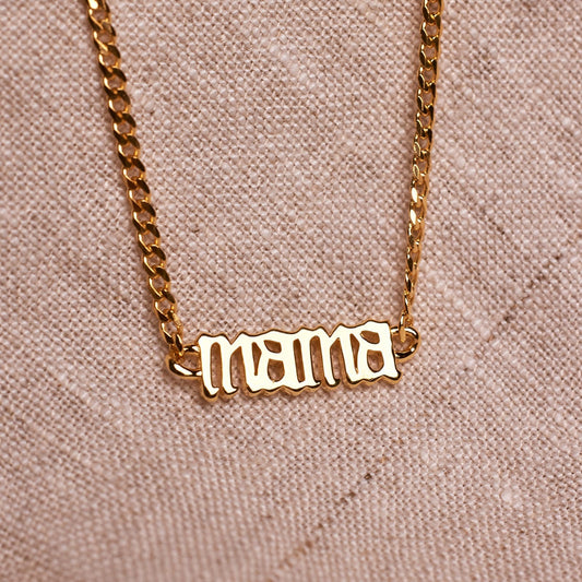 Mama Curb Chain Choker