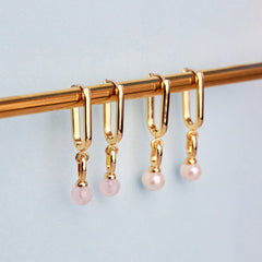 Harper Charity Rose Quartz Charm