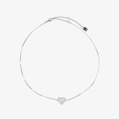 Demi-Fine Engravable Heart Choker