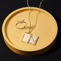 Book of Magic Pendant Necklace