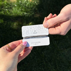 #1 Dad Bracelet Card