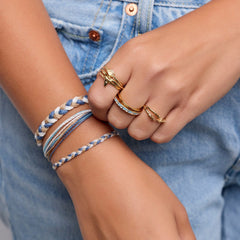 Shark Week Mini Braided Bracelet