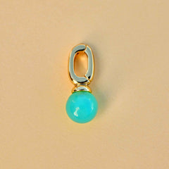 Harper Chalcedony Bead Charm