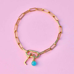 Harper Chalcedony Bead Charm