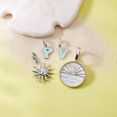 Harper Enamel Alphabet Charm