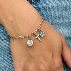 Harper Protective Eye Coin Charm