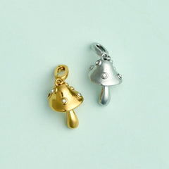Harper Jeweled Mushroom Charm