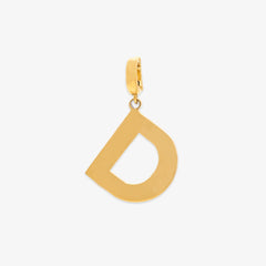 Harper Slanted Statement Alphabet Charm