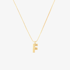 Initial Pendant Necklace