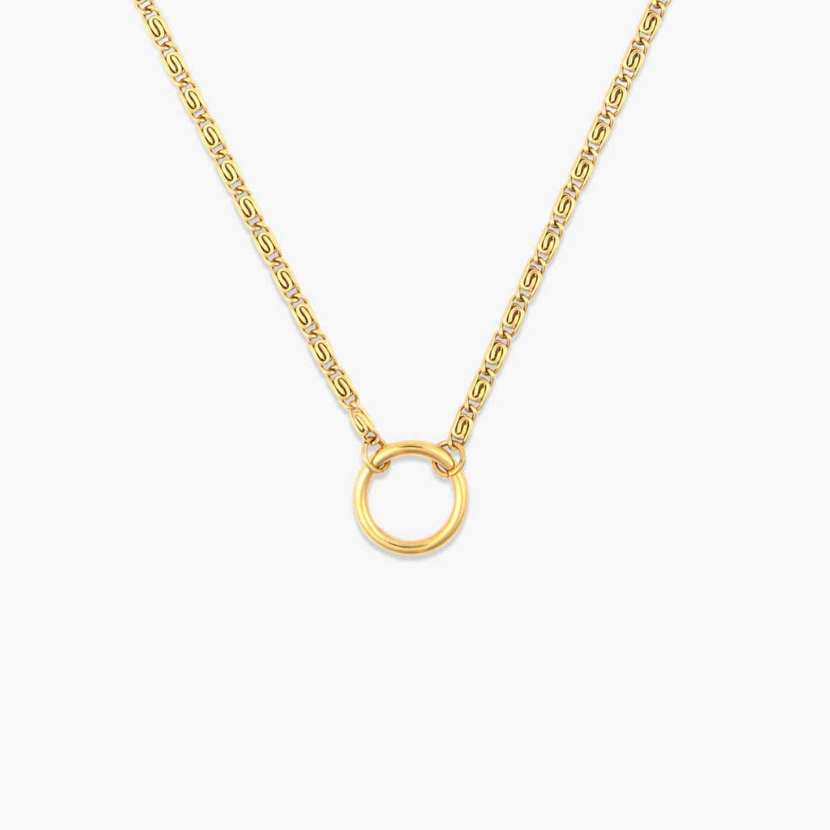 Harper Scroll Chain Necklace